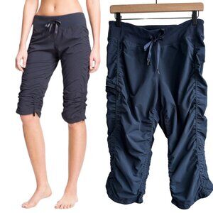 Zella Navy Blue Move It Capri Jogger Workout Dance Studio Pants Size 10